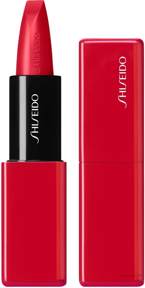 Гелевая помада для губ Shiseido Technosatin сатиновая, оттенок 416 - Red Shift