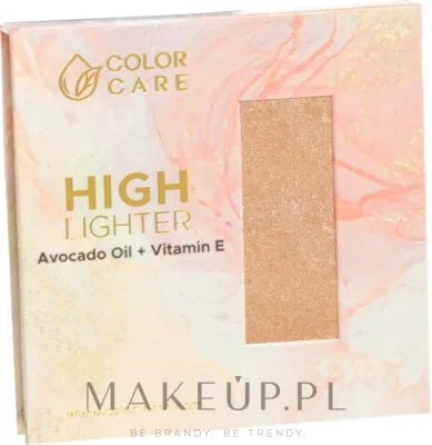 Color Care Highlighter хайлайтер для лица с маслом авокадо и витамином Е кремовый перламутровый сияние 8 г