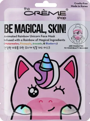 Тканевая маска для лица Единорог The Creme Shop Face Mask Be Magical, Skin! Unicorn