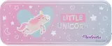Набор детской косметики Martinelia Little Unicorn Tin Case 3 Levels трехъярусный металлический футляр со средствами — фото 1