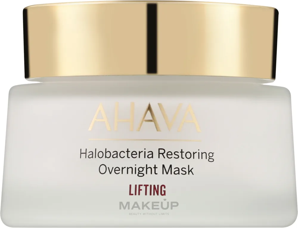 Восстанавливающая ночная маска для лица с лифтинг-эффектом Ahava Halobacteria Restoring Overnight Mask Lifting