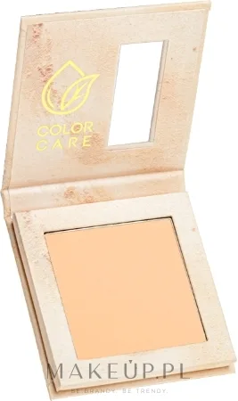 Прессованная пудра Color Care Pressed Powder матирующая с маслом авокадо, 8 г, оттенок 01 - Dark Beige