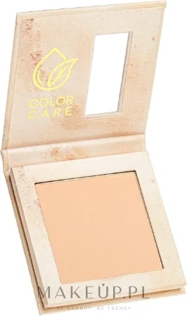 Прессованная пудра Color Care Pressed Powder матирующая с маслом авокадо, 8 г, оттенок 03 - Dark Beige
