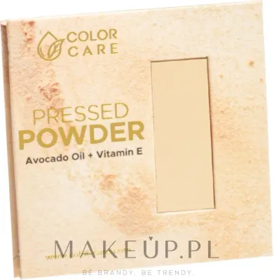 Прессованная пудра Color Care Pressed Powder матирующая для светлой кожи, 8 г