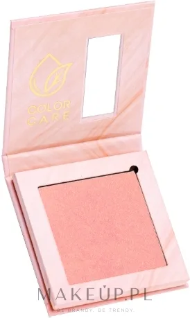 Color Care Blush румяна для лица компактные перламутровые с маслом авокадо и витамином E для магнитной палетки 8 г, оттенок 01 - Cool Pink