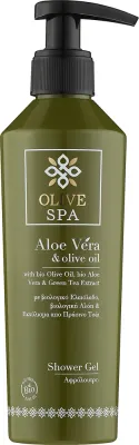 Гель для душа Olive Spa с алоэ вера и оливковым маслом, 250 мл