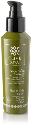 Масло для тела и волос Olive Spa Aloe Vera сухое с чиа и сача инчи 100 мл