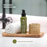 Масло для массажа тела Olive Spa Aloe Vera Relaxing расслабляющее с цветочным ароматом 100 мл — фото 6