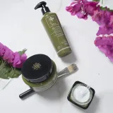 Тонизирующий шампунь Olive Spa Tonic Shampoo с алоэ вера, арганой и оливковым маслом, 250 мл — фото 3