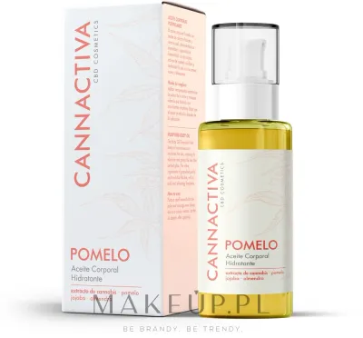 Масло для тела с грейпфрутом и CBD Cannactiva Grapefruit Body Oil