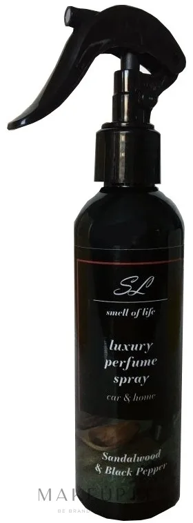 Спрей для дома и автомобиля Smell Of Life Sandalwood & Black Pepper сандал и перец 500 мл