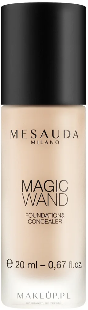 Тональный флюид Mesauda Milano Magic Wand увлажняющий стойкий, 20 мл