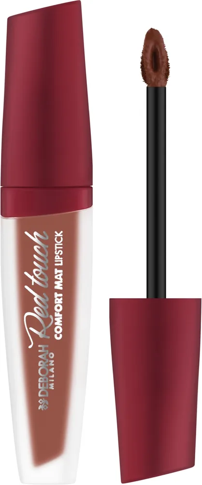 Жидкая помада для губ Deborah Milano Red Touch матовая, оттенок 14 - Fancy Caramel