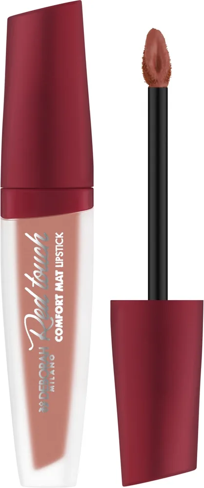Жидкая помада для губ Deborah Milano Red Touch матовая, оттенок 10 - Nude Rose