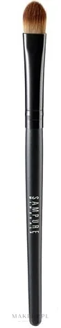 Кисть для теней Sampure Minerals Eye Shadow Brush из синтетического ворса с бамбуковой рукояткой