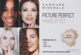 Sampure Minerals Picture Perfect Makeup Set Fair набор минерального макияжа для светлой кожи пудра основа румяна две кисти 5 предметов — фото 1