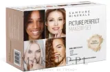 Sampure Minerals Picture Perfect Makeup Set Medium набор для макияжа минеральный кисть кабуки пудра румяна 5 предметов — фото 1