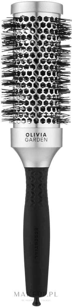 Круглая термощётка для волос Olivia Garden Essential Blowout Classic Silver 45 мм