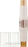 Хайлайтер для лица Barry M Chisel Cheeks Cream Duo, оттенок Gold/Bronze — фото 1