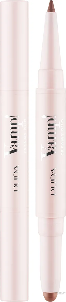 Помада-карандаш для губ Pupa Vamp! Creamy Duo 2 в 1, оттенок 003 - Warm Nude