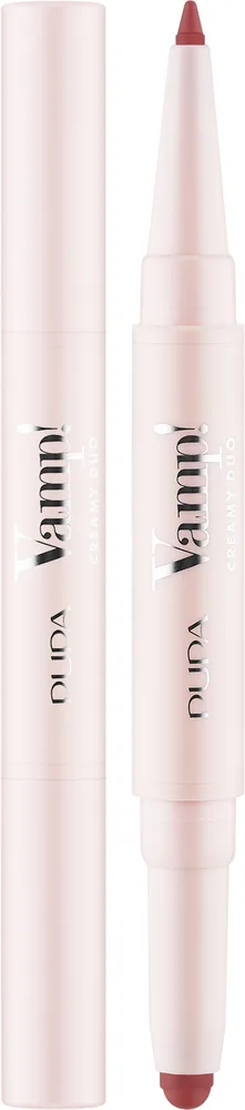 Помада-карандаш для губ Pupa Vamp! Creamy Duo 2 в 1, оттенок 017 - Timeless Rose