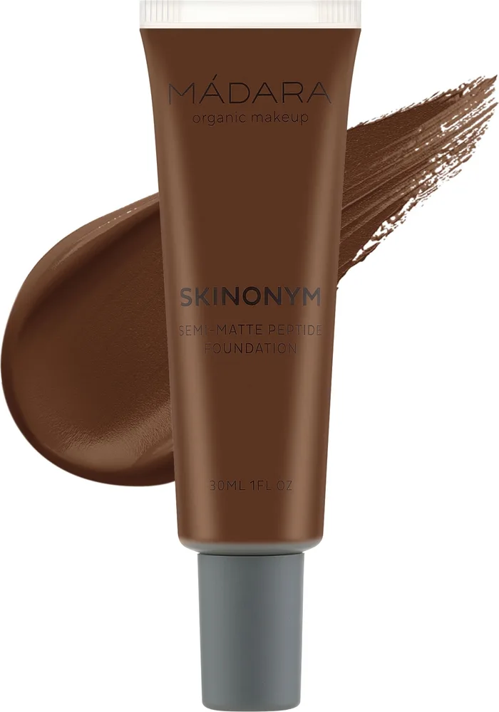 Тональный крем Madara Cosmetics Skinonym Semi-Matte Peptide натуральный полуматовый, 30 мл, оттенок 95 - Oak