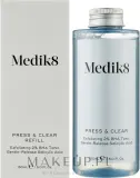 Отшелушивающий тоник Medik8 Press & Clear Refill с 2% салициловой кислотой BHA 150 мл — фото 2