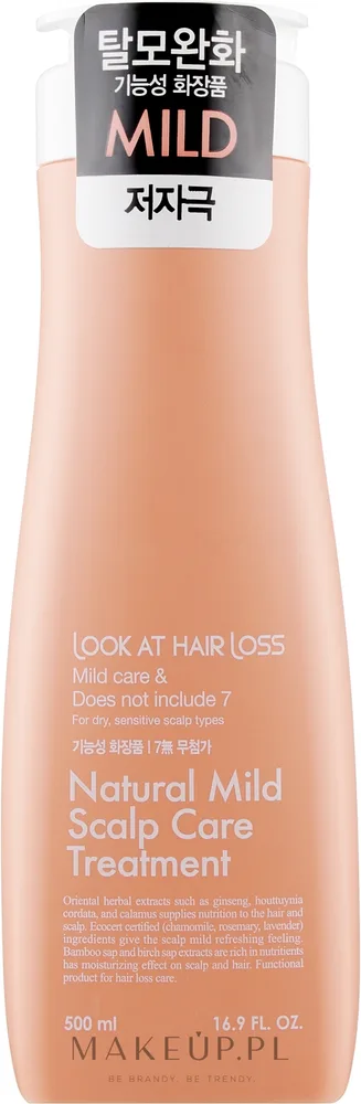 Кондиционер для волос Doori Cosmetics Look At Hair Loss для чувствительной кожи головы, против выпадения, 500 мл