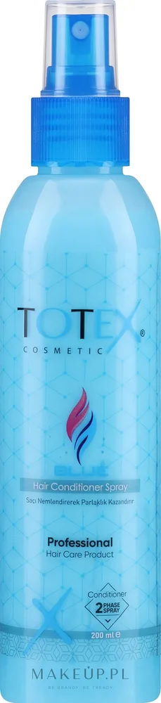 Двухфазный спрей-кондиционер для волос Totex Cosmetic Blue, 400 мл