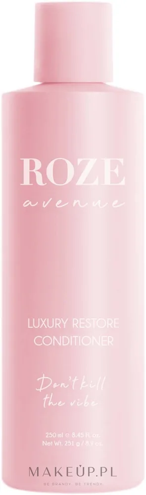 Кондиционер для волос Roze Avenue Luxury Restore восстанавливающий с маслом ши и протеинами киноа, 1000 мл