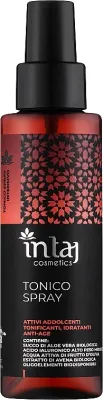 Intaj Cosmetics Intensive Tonic Spray тоник для лица увлажняющий, тоник-спрей с алоэ и гиалуроновой кислотой для всех типов кожи, 100 мл