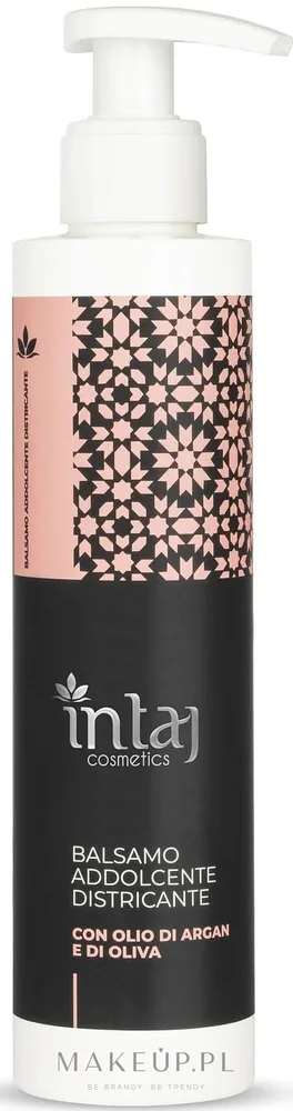 Бальзам-кондиционер для волос Intaj Cosmetics Softening Detangling с маслом арганы и оливы, 200 мл