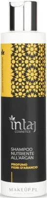 Шампунь Intaj Cosmetics с маслом арганы, протеинами шёлка и яблока для волос, 200 мл