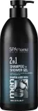 Шампунь и гель для душа Spa Pharma Men 2 в 1 Energizing, 1000 мл — фото 1