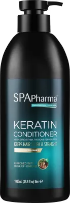 Кератиновый кондиционер Spa Pharma с розой Иерихона для всех типов волос, 1000 мл