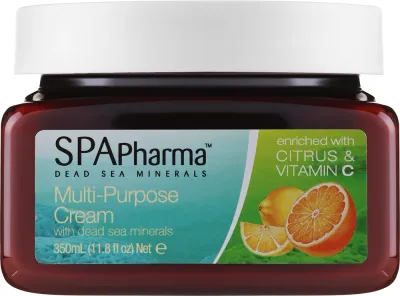 Крем для лица и тела Spa Pharma универсальный с витамином C и цитрусами 350 мл
