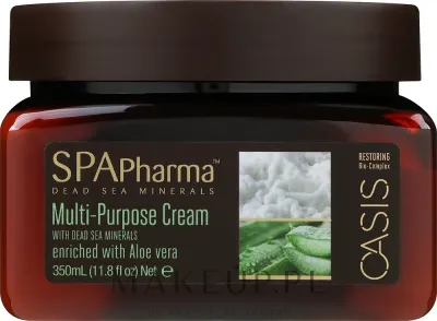 Крем для лица и тела Spa Pharma Oasis универсальный с алоэ вера 350 мл