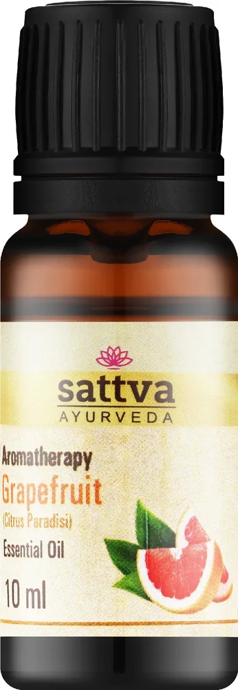 Эфирное масло Sattva Ayurveda Грейпфрут 10 мл натуральное цитрусовое для дома