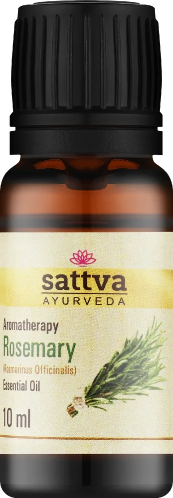 Эфирное масло Sattva Ayurveda Розмарин 10 мл натуральное для жирной кожи и массажа