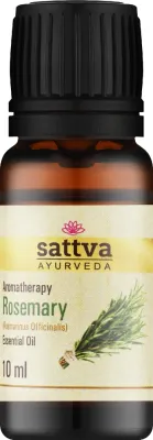 Эфирное масло Sattva Ayurveda Розмарин 10 мл натуральное для жирной кожи и массажа