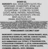 Набор Primo Bagno Pomegranate Coconut лосьон гель для душа мыло и мочалка с алоэ 100+150 мл+100 г — фото 3
