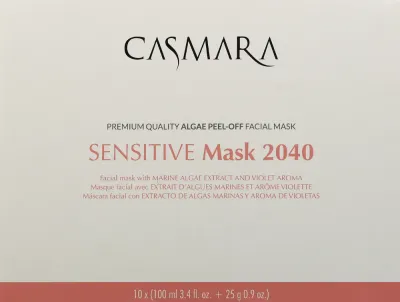 Маска для чувствительной кожи для лица 2040 Casmara Sensitive Mask 2040 (powder/10x25 г + gel/10x100 мл)