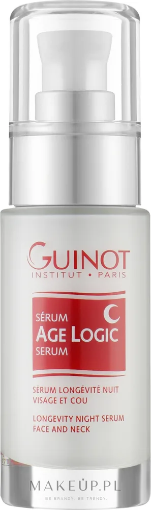 Сыворотка для лица Guinot Age Logic омолаживающая ночная с витамином C и аминокислотами 25 мл