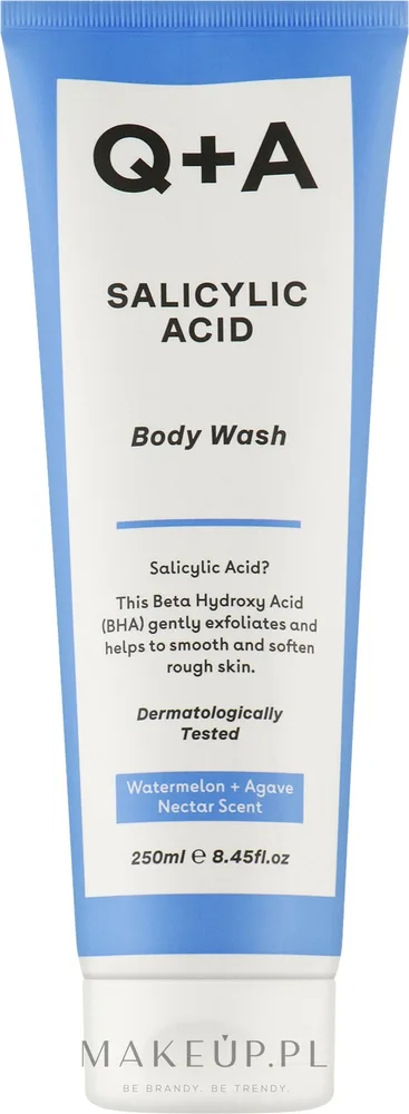 Гель для мытья тела Q+A Salicylic Acid с салициловой кислотой, 250 мл