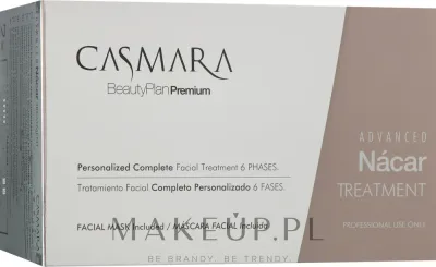 Маска для лица Casmara Beauty Plan Premium Advanced Nacar с гиалуроновой кислотой и бетаином