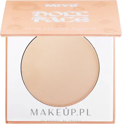 Прессованная пудра Miyo Doll Face Satin Pressed Powder сатиновая, 7 г