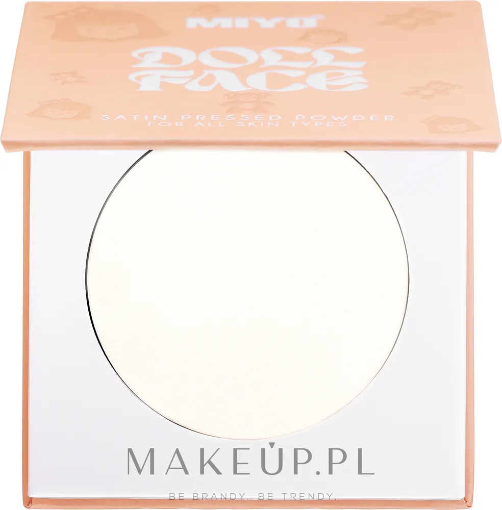 Прессованная пудра Miyo Doll Face Satin Pressed Powder полупрозрачная, 7 г