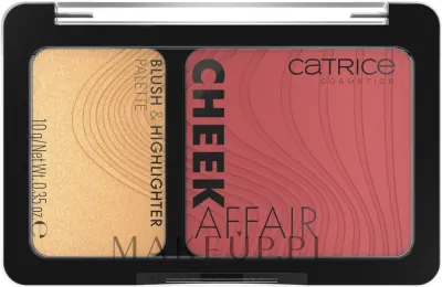 Палетка румян и хайлайтера Catrice Cheek Affair Blush & Highlighter Palette