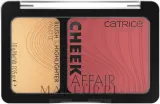 Палетка румян и хайлайтера Catrice Cheek Affair Blush & Highlighter Palette, оттенок 010 - Love At First Swipe — фото 1
