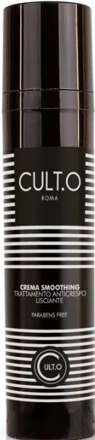 Крем для волос Cult.O Roma Crema Smoothing разглаживающий несмываемый, антистатик, для гладких послушных волос, 100 мл